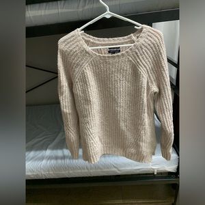 Sweater - Light Pink/Cream - Size Medium